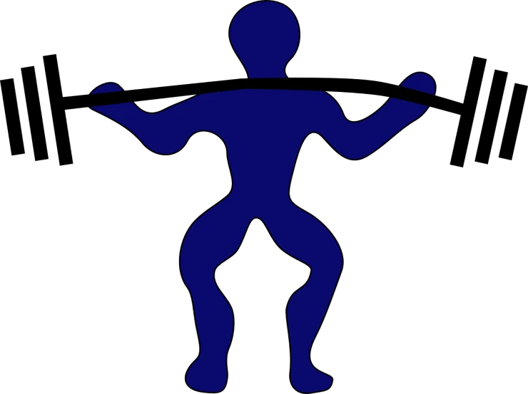 a silhouette of a man holding a tennis racquet, inspired by Yves Klein, bauhaus, dark blue leotard costume, humanoid body, complete body view, done in the style of matisse