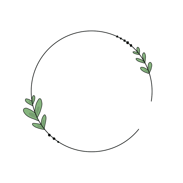 a wreath of green leaves on a black background, a digital rendering, inspired by Masamitsu Ōta, unsplash, hurufiyya, romantic simple path traced, weed cutie mark, empty space background, high quality screenshot