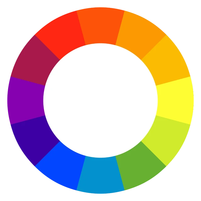 a circular color wheel with a white center, a screenshot, flickr, colorful and dark, colorful palette illustration, full of colour 8-w 1024, ralph horsley vivid color