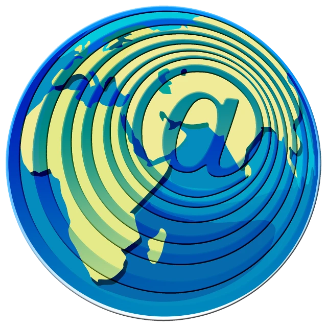 a close up of a circular object on a black background, an illustration of, flickr, computer art, email, wires earth background, marketing photo, in front of the internet