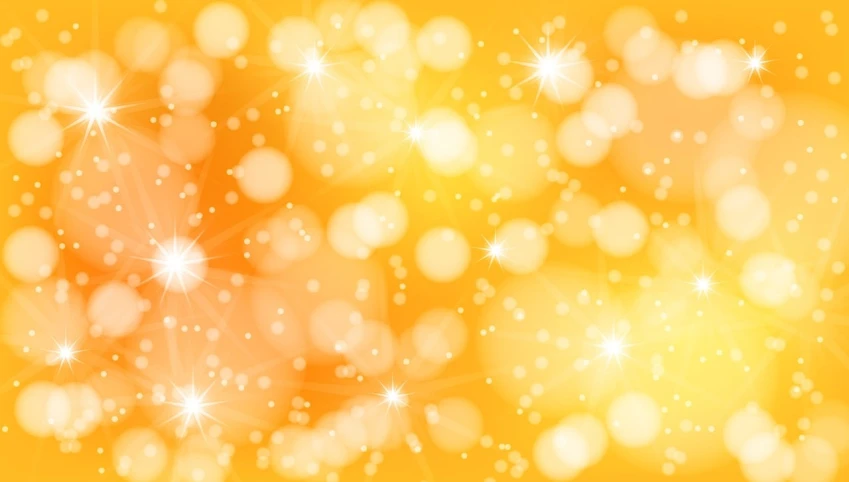 a yellow background with stars and sparkles, orange yellow ethereal, yellow-orange, autumn, yellow wallpaper