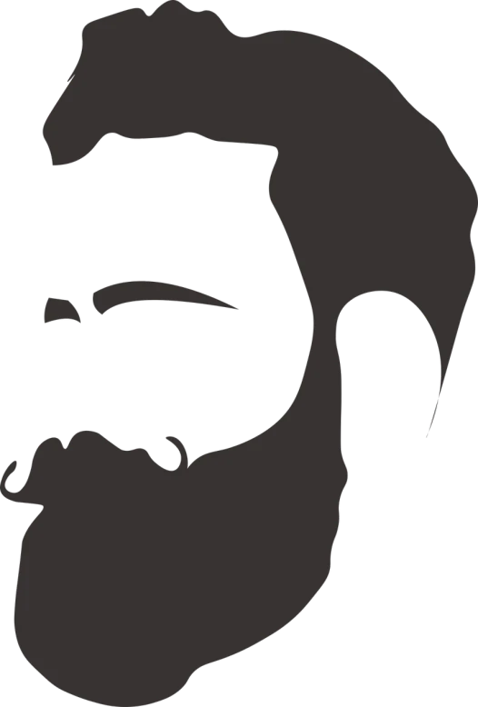 a silhouette of a man with a beard, inspired by Bálint Kiss, rotoscoped, ( ( dithered ) ), alternate album cover, hziulquoigmnzhah