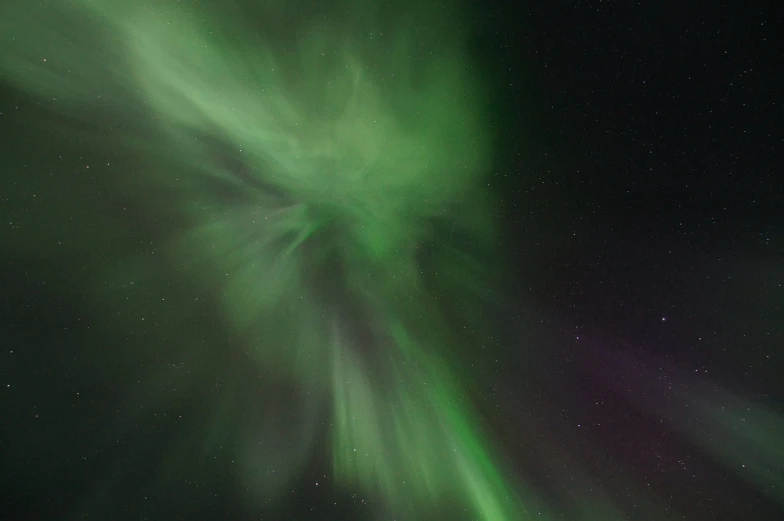 a green and purple aurora bore in the night sky, a picture, by Erwin Bowien, hurufiyya, sharp irregular spiraling wings, flares anamorphic, 8 khd, still from a nature documentary