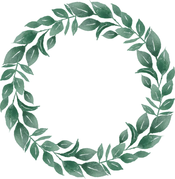 a wreath of green leaves on a black background, a digital rendering, pixabay, folk art, from italica, elder ring, italian masterpiece, scanned 2400 dpi