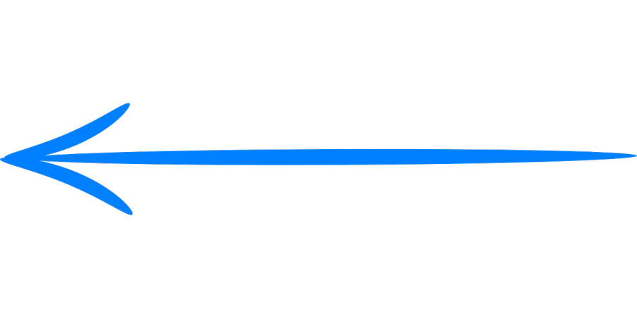 a blue arrow pointing to the right, inspired by Leng Mei, minimalism, without lightsaber, low quality footage, thin black lines, rubber hose animation