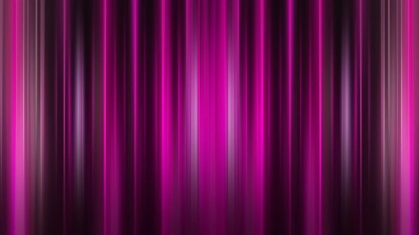 a pink curtain with a black background, a digital rendering, dynamic colorful background, dark purple glowing background, vertical lines, many colors in the background