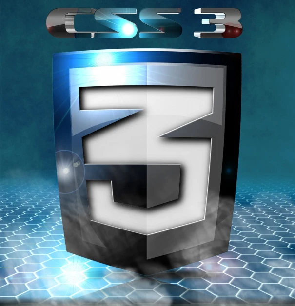 a close up of a shield with the letter e on it, a 3D render, deviantart, package cover, portal 3, carbon, 3d style light refraction