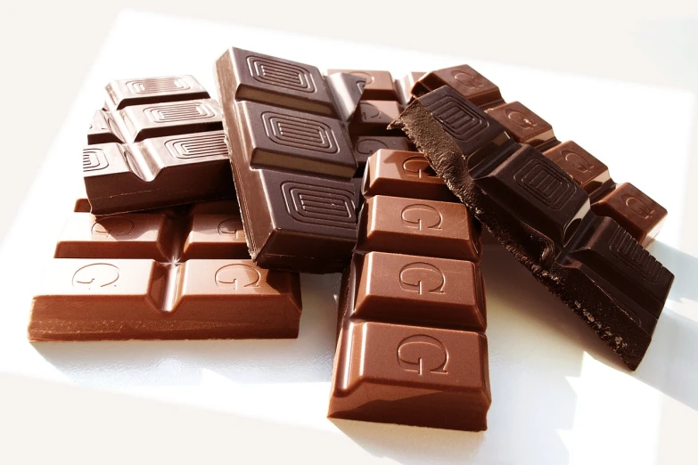 a pile of chocolate bars sitting on top of each other, a picture, by Aleksander Gierymski, aaaaaaaaaaaaaaaaaaaaaa, good day, cfg = 3, comfortable