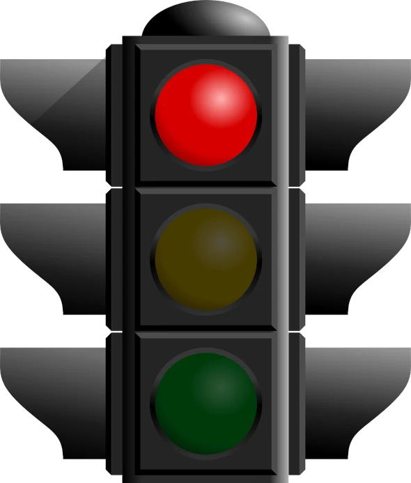 a traffic light with red, green, and yellow lights, bauhaus, mangeta smoke red light, beginner, japanese, red - black