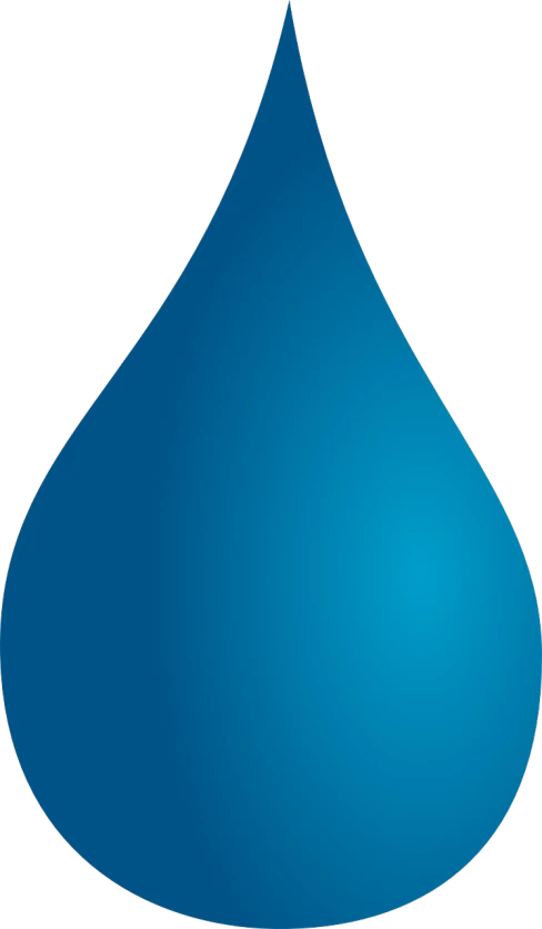 a blue drop of water on a black background, by Stefan Gierowski, pixabay, plasticien, drawn in microsoft paint, avatar image, water bottles, round-cropped