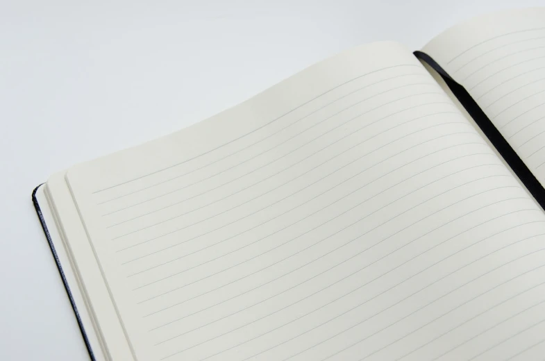 an open notebook with a pen on top of it, by Shigeru Aoki, clean thick line, product introduction photo