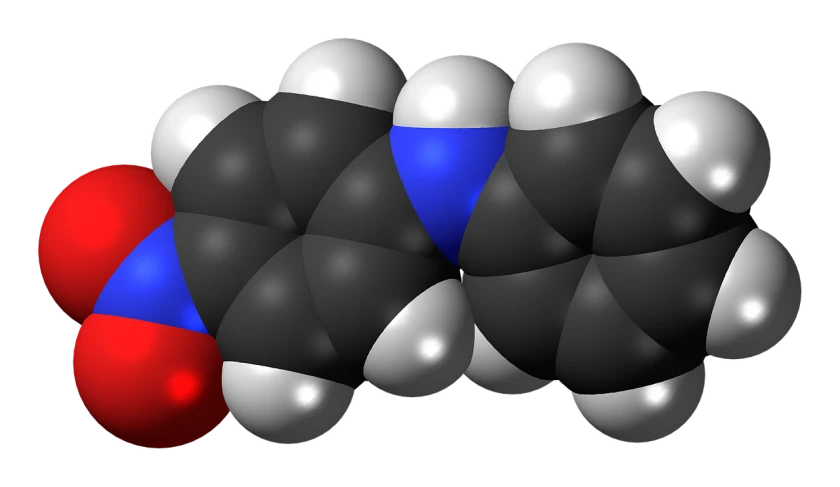 a group of red, white and blue balloons, a raytraced image, by Aleksander Gierymski, detailed chemical diagram, tryptamine, ebony, not cropped