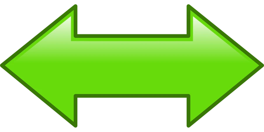 a green arrow pointing to the right, deviantart, inafune design, 2d game asset, blank, heavy green