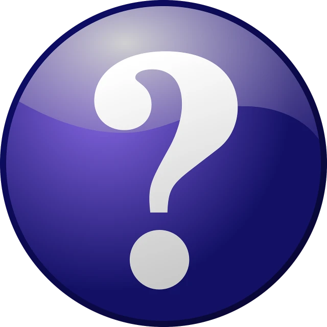 a button with a question mark on it, pixabay, hurufiyya, some purple, bruce penington, a mysterious, stick