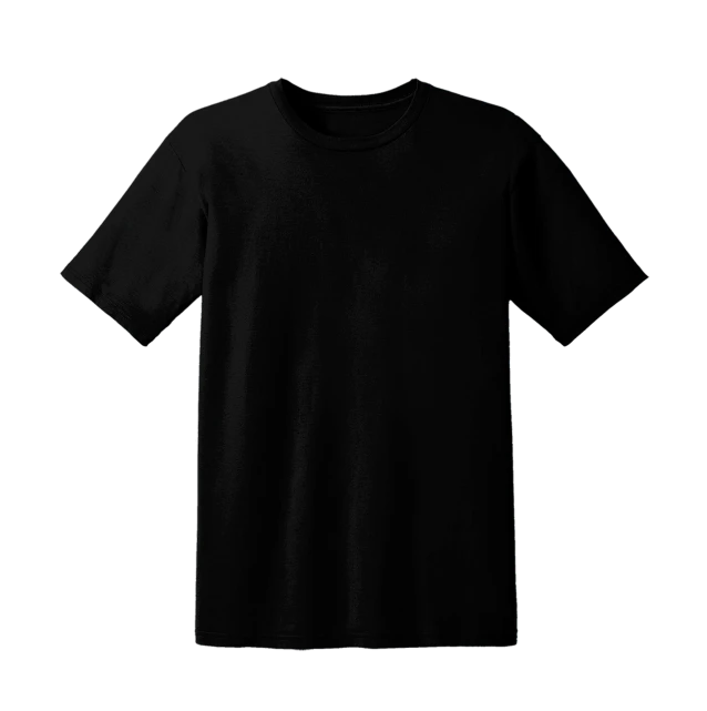a black t - shirt on a black background, by Mac Conner, in style of mike savad”, listing image, full product shot, no - text no - logo