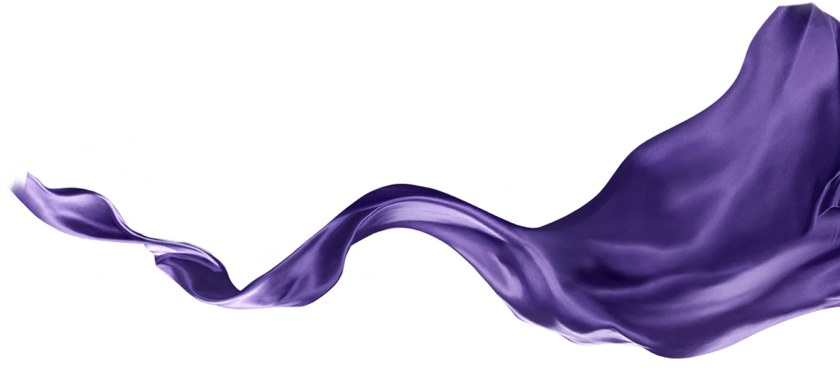 a purple fabric blowing in the wind, a digital painting, by Doug Ohlson, digital art, black paint flows down, flowing milk, header, perfume