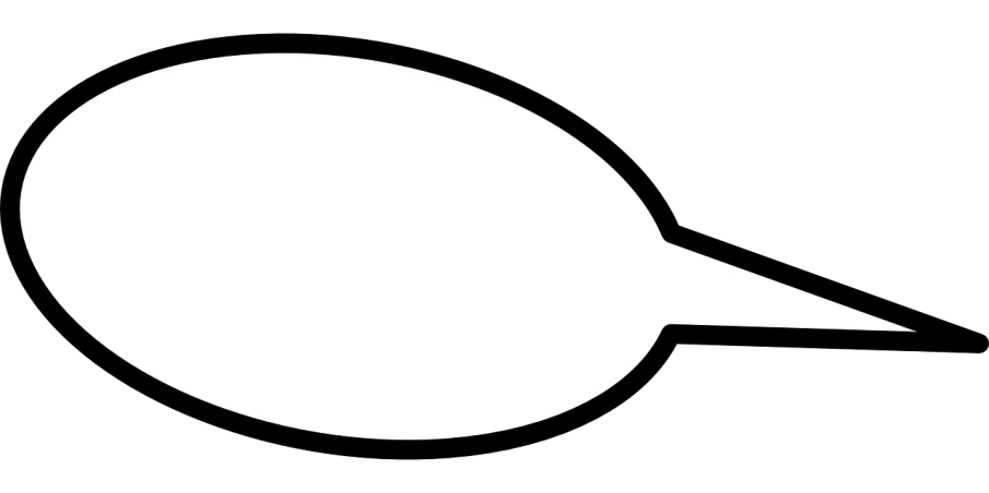 a white speech bubble on a black background, featured on pixabay, back shark fin, spaceship hull texture, clipart, bird view