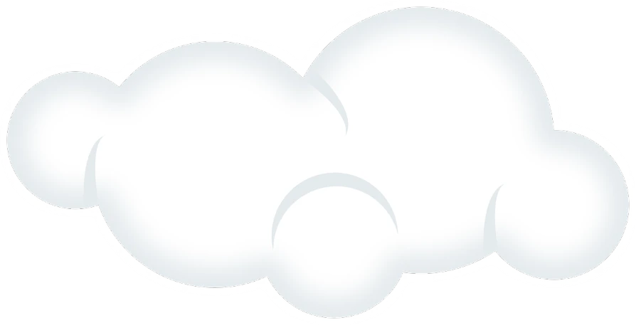 a white cloud on a black background, a cartoon, pixabay, [ bubbles, 3 - piece, banner, bubbles ”