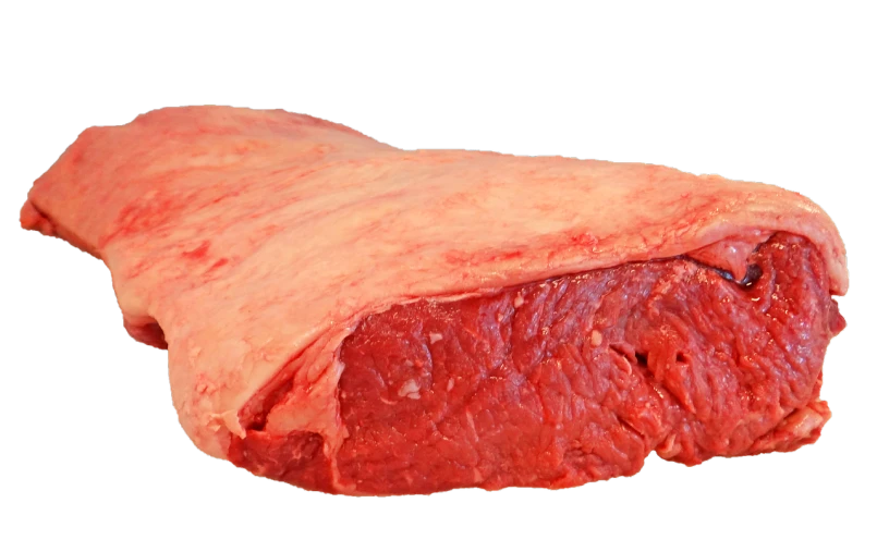 a piece of meat on a black background, pixabay, superflat, oversized_hindquarters, close-up product photo, an ultra realistic, brazilian