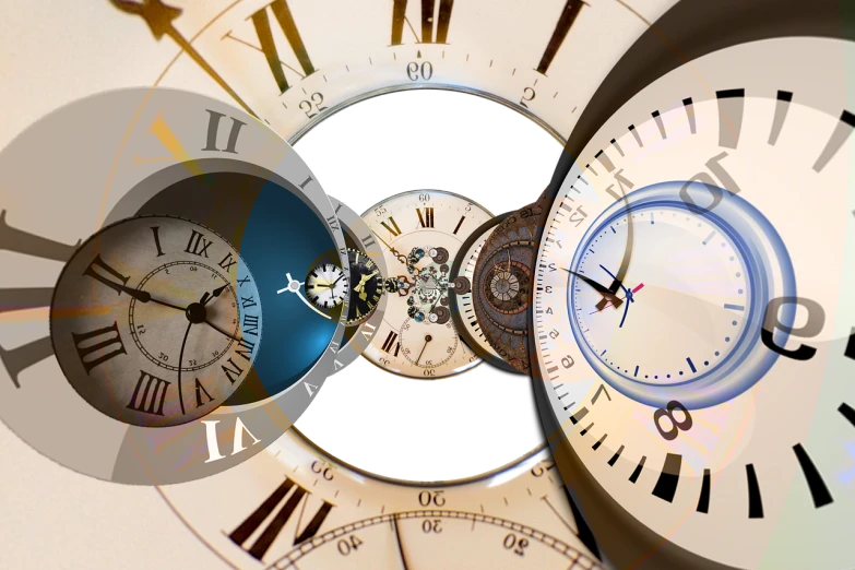 a close up of a clock with roman numerals, a digital rendering, precisionism, old scientific documents, twisted turn of fate abstraction, sequential, getty images