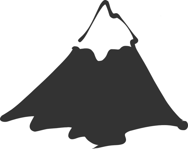 a black and white silhouette of a purse, inspired by Arkhip Kuindzhi, polycount, cut into the side of a mountain, mspaint, uncompressed png, manta ray made of pancake