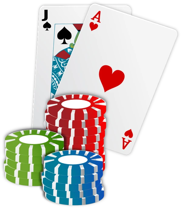 a pile of poker chips and playing cards, by Jeka Kemp, clip art, jack, waist - shot, online casino logo