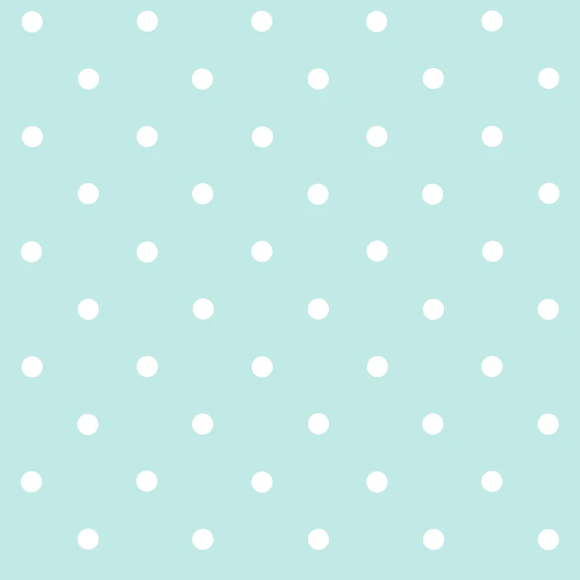 a white polka dot pattern on a light blue background, by Charlotte Harding, wallpaper design, cupcake, tiffany style, jade