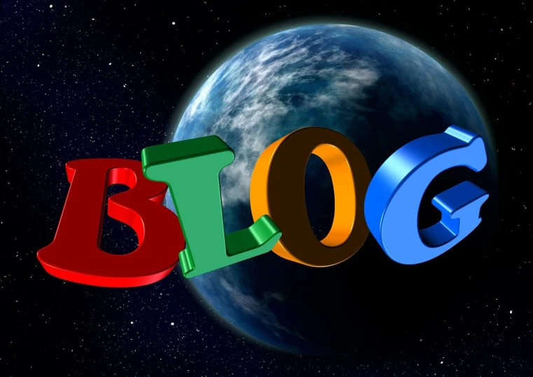 a google logo with the earth in the background, a picture, trending on pixabay, happening, blue and green and red tones, blog-photo, kneeling, word
