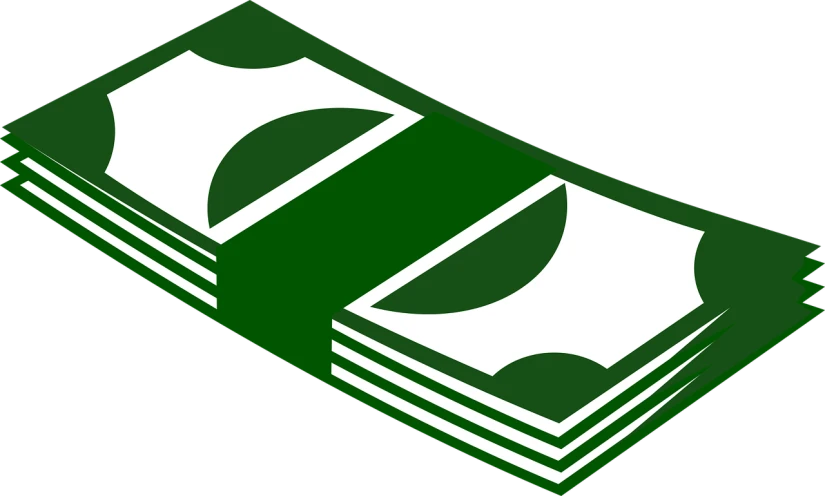 a stack of money sitting on top of each other, pixabay, ( ( dark green, flat drawing, mother of all decks, slice of life