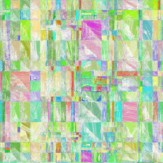 a multicolored pattern of squares and rectangles, an abstract painting, inspired by Lorentz Frölich, art digital art, pastelwave, transparent, very detailed digital art