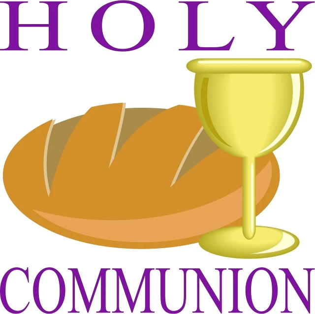 a cup of wine next to a loaf of bread, a digital rendering, symbolism, roman catholic icon, svg illustration, word, community celebration