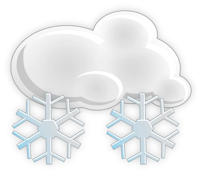 a group of snowflakes sitting next to each other, an illustration of, black clouds, cold temperature, an illustration, cartoon image