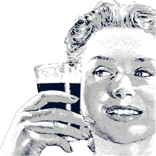 a close up of a person holding a cell phone, a digital rendering, inspired by Don Eddy, reddit, ascii art, man drinking beer, baron harkonnen, mid shot photo, portrait. high detail