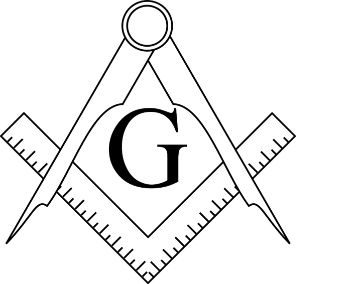 a masonic square and compass symbol on a black background, 1 0 2 4 x 7 6 8, png, gauze, 2 0 5 6 x 2 0 5 6