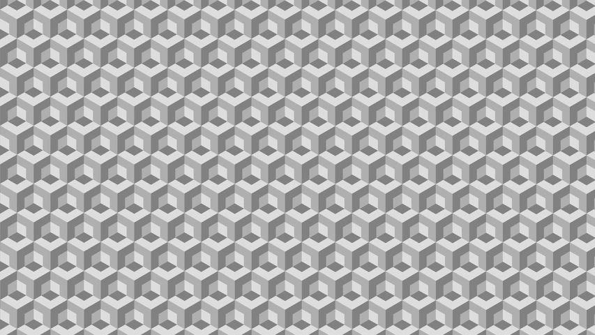 a gray and white geometric pattern, inspired by MC Escher, trending on pixabay, op art, statue of a cubes and rings, isometric views, background a gym, light grey backdrop