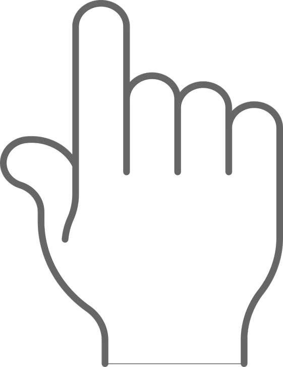 a hand with a finger up on a black background, a screenshot, pixabay, white!!, meme template, black and white logo, high school