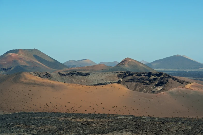 there is no image here to provide a caption for, a photo, by Dietmar Damerau, flickr, les nabis, volcanic landscape, serene desert setting, craters, taken with my nikon d 3