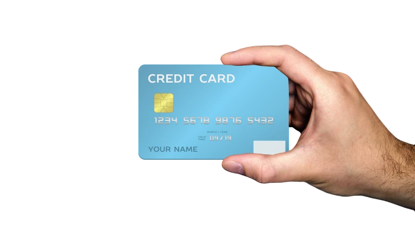 a person holding a credit card in their hand, by Maximilian Cercha, on black background, highly detailed product photo