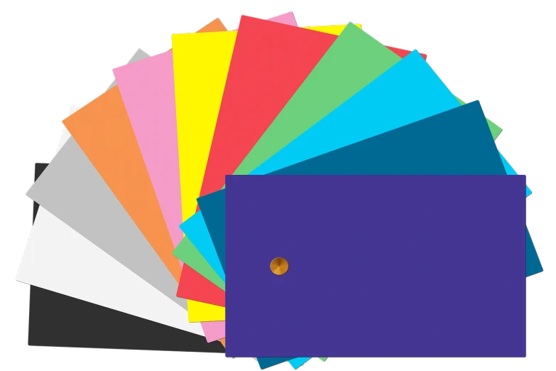 a bunch of colored paper stacked on top of each other, a screenshot, flickr, color field, on a flat color black background, colored illustration, fans, ( ( ( koi colors ) ) )