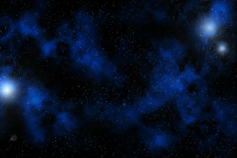 a group of stars that are in the sky, deviantart, perlin noise, dark blue and black, galaxy theme colors, game texture