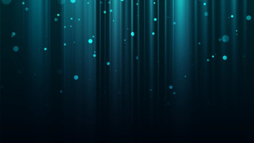 a close up of a blue and black background, by Josef Dande, shutterstock, teal lights, ethereal curtain, vector background, dots abstract