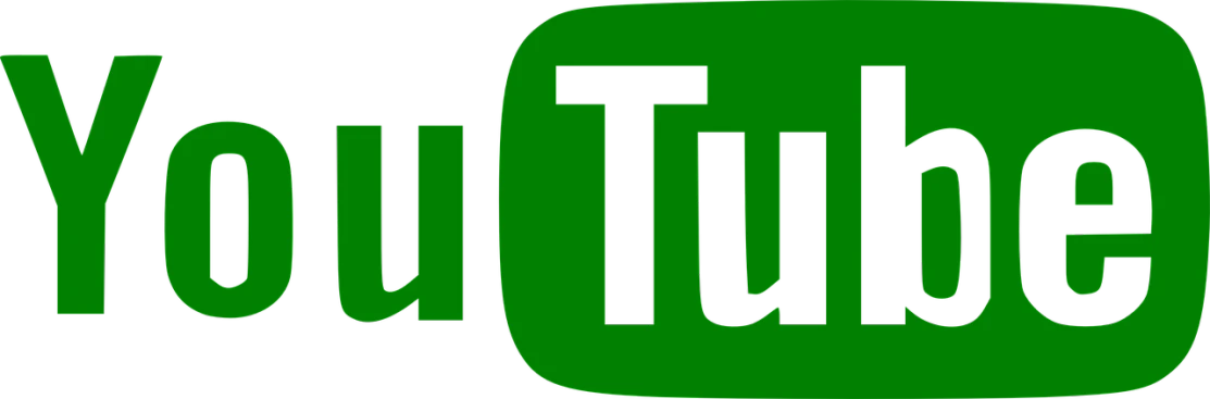 the youtube logo, a picture, reddit, hurufiyya, black and green, u, logo has”, green letters