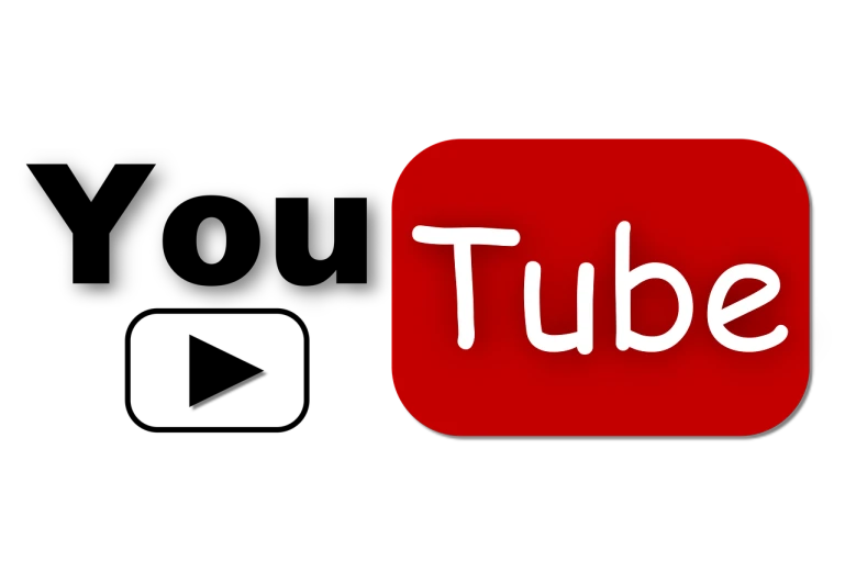 a red youtube logo on a black background, a picture, by Thomas Tudor, cubo-futurism, test tubes, - signature, taliban, tubing