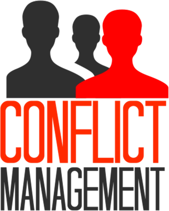 the conflict management logo, flickr, conceptual art, 3127318783, deep contrast, avatar image, saying