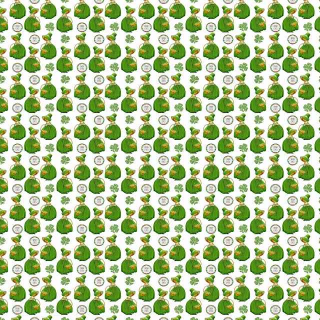 a green pot full of shamrocks on a white background, pixel art, inspired by Luigi Kasimir, deviantart, pixel art, tank fires with dollar banknotes, repeating fabric pattern, phone wallpaper, pepe frog