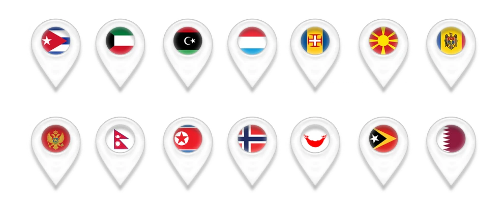 a set of pins with flags of different countries, a screenshot, hurufiyya, medium, egg, around the city, map patreon