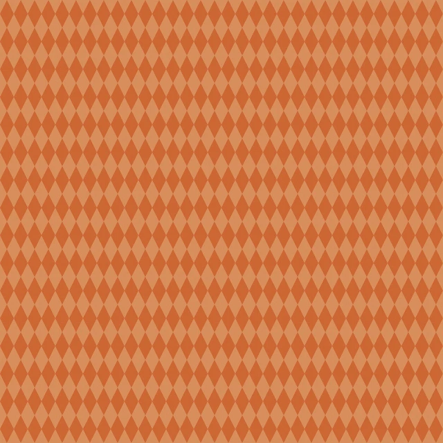 an orange background with a diamond pattern, a picture, trending on polycount, op art, dark beige grey background, low quality photo, orange: 0.5, group photo