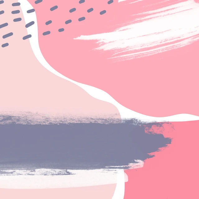a pink and blue abstract painting on a pink background, a digital painting, inspired by Josse Lieferinxe, tumblr, abstract art, website banner, on a gray background, mixed media style illustration, background details