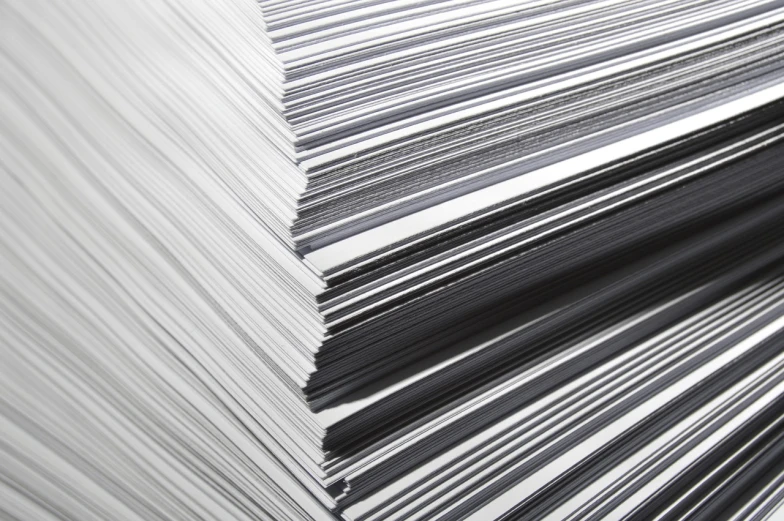 a stack of black and white papers sitting on top of each other, shutterstock, private press, thick and thin lines, detailed zoom photo, 1128x191 resolution, hundreds of them