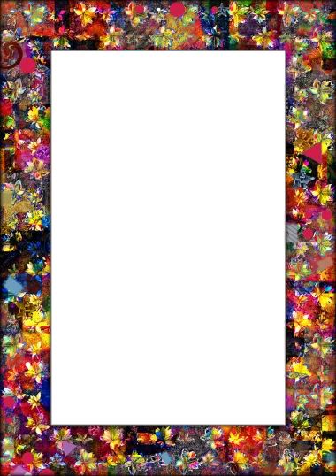 a picture of a picture of a picture of a picture of a picture of a picture of a picture of a picture of a picture of a, a screenshot, inspired by Jackson Pollock, flickr, metaphysical painting, intricate stained glass triptych, background ( dark _ smokiness ), amoled, flower frame